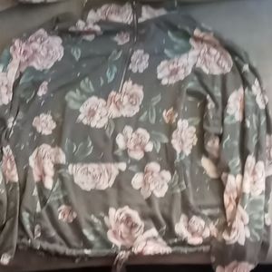 Gray Rose Thin Jacket